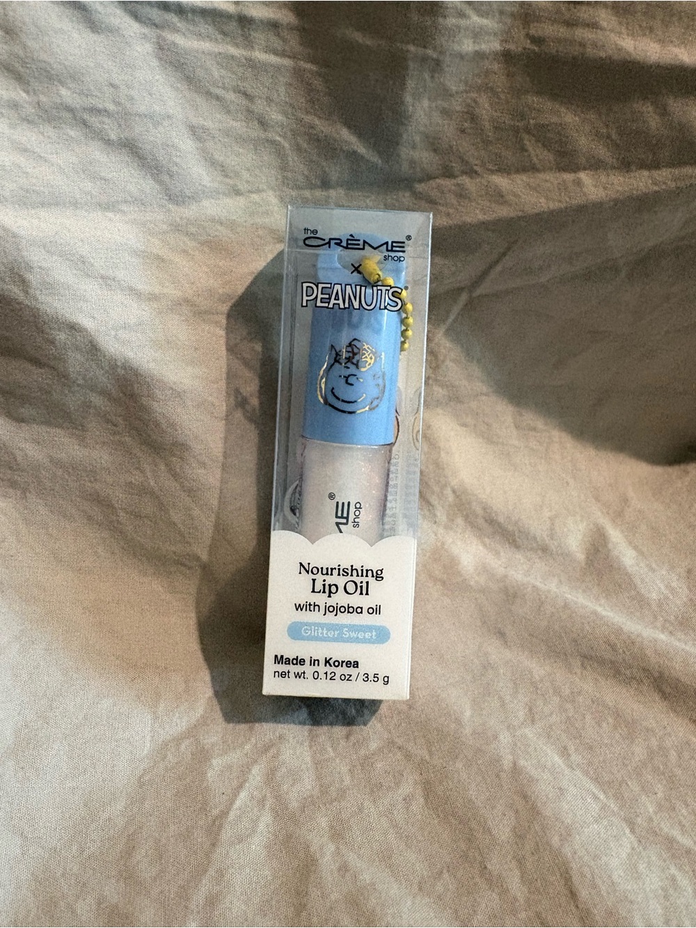 The Crème Shop x Peanuts Nourishing Lip Oil Glitter Sweet